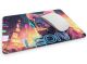 timalo® Gaming Mousepad personalisiert mit Namen | Mauspad mit Namen Geschenk für Gamer | Wunschname gaming zone | Katze Neon