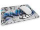timalo® Gaming Mousepad personalisiert mit Namen | Mauspad mit Namen Geschenk für Gamer | Wunschname gaming zone | Graffiti blau