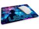 timalo® Gaming Mousepad personalisiert mit Namen | Mauspad mit Namen Geschenk für Gamer | Wunschname gaming zone | Neon Schrift