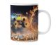 Coole Tasse Monstertruck personalisiert mit Namen | Kindertasse Truck für Jungen mit Wunschname | Mug child08