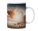 Coole Tasse Baustelle personalisiert mit Namen | Kindertasse Bagger für Männer Jungen mit Wunschname | Mug child09