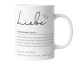 timalo® Coole Tasse mit Namen | Definition Liebe | Personalisierte Kaffeetasse Geschenktasse zum Geburtstag für Frauen | mug-def-10