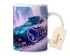 timalo® Coole Gaming Tasse personalisiert mit Namen | Kaffeetasse Geschenk für Gamer Becher | Rennauto futuristisch | mug-gamer-41