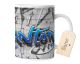 timalo® Coole Gaming Tasse personalisiert mit Namen | Kaffeetasse Geschenk für Gamer Becher | Graffiti Jungen blau | mug-gamer-51