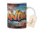 timalo® Coole Gaming Tasse personalisiert mit Namen | Kaffeetasse Geschenk für Gamer Becher | Graffitti Mauer Jungen orange | mug-gamer-55