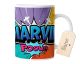 timalo® Coole Geschenk Tasse personalisiert mit Namen im Comic Style | Bunte Graffiti Cartoon Kaffeetasse für Kinder | blaue Schrift | mug-gamer-59