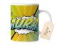 timalo® Coole Geschenk Tasse personalisiert mit Namen im Comic Style | Bunte Graffiti Cartoon Kaffeetasse für Kinder | Jungen Mädchen grün | mug-gamer-60