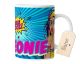 timalo® Coole Geschenk Tasse personalisiert mit Namen im Comic Style | Bunte Graffiti Cartoon Kaffeetasse für Kinder | Mädchen Teenager | mug-gamer-62