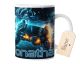 timalo® Coole Gaming Tasse personalisiert mit Namen | Kaffeetasse Geschenk für Gamer Becher | Neon blau Gamepad | mug-gamer-68