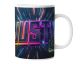 Coole Gamer Tasse personalisiert mit Namen | Gaming Kaffeetasse selbst gestalten Weltall | mug 08