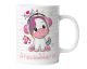 timalo® Einhorn Kindertasse mit Namen bedrucken lassen | Personalisierte Tasse mit Wunschname für Kinder Geschenktasse | Mädchen Geschenk rosa | mug-ki-01