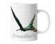 timalo® Dinosaurier Kindertasse mit Namen bedrucken lassen | Personalisierte Tasse mit Wunschname für Kinder Geschenktasse | Jungen Dino Geschenk | mug-ki-08