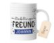 timalo® Tasse Lieblings Freund mit Namen bedrucken lassen | Personalisierte Namenstasse mit Wunschname zum Geburtstag Geschenktasse für Männer | mug-li1-9