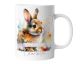 Tasse personalisiert mit Namen | Ostergeschenk Tasse zu Ostern mit süßem Hasen Motiv für Kinder Osterhase 09
