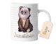 timalo® Tasse mit Namen bedrucken lassen | Bär Personalisierte Tasse Wunschname Geschenktasse für Kinder Jungen und Mädchen | mug-t2-39