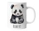 Kindertasse mit Namen | Panda, Pandabär | Personalisierte Keramik Tasse mit Tieren | für Kinder, Jungen & Mädchen – Geschenk, Geburtstagsgeschenk, Namensgeschenke, Kaffeetasse