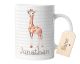 timalo® Tasse mit Namen bedrucken lassen | Giraffe Personalisierte Tasse Wunschname personalisierbare Geschenktasse für Kinder Jungen und Mädchen individuell | mug-t2-43