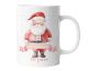 timalo® Tasse personalisiert mit Namen Geschenk „Frohe Weihnachten“ Kaffeetasse Jungen und Mädchen - Weihnachtsmann