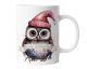 Weihnachtstasse mit Namen | Tasse zu Weihnachten Eule | mug-txZ-124