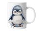 Weihnachtstasse mit Namen | Tasse zu Weihnachten Pinguin 2 | mug-txZ-128