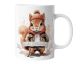 Weihnachtstasse mit Namen | Tasse zu Weihnachten Eichhörnchen 2 | mug-txZ-134