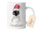 timalo® Weihnachten Tasse mit Namen | Pinguin Personalisierte Tasse Wunschname personalisierbare Geschenk Nikolaus für Kinder Jungen und Mädchen individuell Weihnachtsgeschenk | mug-tx-19