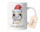 timalo® Weihnachtsgeschenk Tasse mit Namen bedrucken  | Nilpferd Personalisierte Tasse Wunschname personalisierbare Geschenk Weihnachten Nikolaus für Kinder Jungen und Mädchen | mug-tx-21
