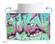 Coole Graffiti Gamer Tasse mit Namen |  Gaming Kaffeetasse für Mädchen selbst gestalten | mug 28