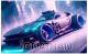 timalo® Robustes Gamerposter mit Namen personalisiert | Coole Gaming Wanddeko mit Gamer Bild für die Wand | Deko Poster XXL Wandbild | Futuristisches Auto Rennauto punk cyber | Motiv 41