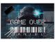 Gaming Schreibtischunterlage personalisiert mit Namen | wasserfeste Schreibunterlage, abwischbar, hochwertiges Acrylglas, Gamer Teenager Kunststoff | Game Over