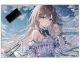 Gaming Schreibtischunterlage personalisiert mit Namen | wasserfeste Schreibunterlage, abwischbar, hochwertiges Acrylglas, Gamer Teenager Kunststoff | Anime Mädchen