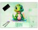 Schreibtischunterlage personalisiert mit Namen | Dinosaurier | stabile, abwischbare Schreibunterlage für Kinder Acrylglas Kunststoff