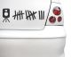 Sticker Strichliste mit Blitzer - SP021