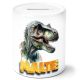 timalo® Coole Spardose personalisiert mit Namen | Personalisierbares Geschenk Sparschwein für Kinder Geschenkidee | Dinosaurier