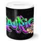 timalo® Gamer Spardose personalisiert mit Namen | Personalisierbares Gaming Geschenk Sparschwein Geschenkidee | Graffiti | spardose-gamer-10