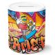 timalo® Gamer Spardose personalisiert mit Namen | Personalisierbares Gaming Geschenk Sparschwein Geschenkidee | Graffiti | spardose-gamer-15