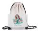 timalo® Kinder Turnbeutel personalisiert mit Namen | Sportbeutel bedruckt | Kindergarten und Schule Stoffbeutel Geschenke Mädchen Jungen | Meerjungfrau