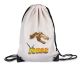 timalo® Kinder Turnbeutel personalisiert mit Namen | Sportbeutel bedruckt | Kindergarten und Schule Stoffbeutel Geschenke Mädchen Jungen | Dino