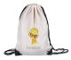 timalo® Kinder Turnbeutel personalisiert mit Namen | Sportbeutel bedruckt | süße Tiermotive | Kindergarten Stoffbeutel Geschenke Mädchen Jungen | 14- Ente