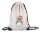 timalo® Kinder Turnbeutel personalisiert mit Namen | Sportbeutel bedruckt | süße Tiermotive | Kindergarten Stoffbeutel Geschenke Mädchen Jungen | 20- Faultier