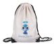 timalo® Kinder Turnbeutel personalisiert mit Namen | Sportbeutel bedruckt | süße Tiermotive | Kindergarten Stoffbeutel Geschenke Mädchen Jungen | 48- Pfau