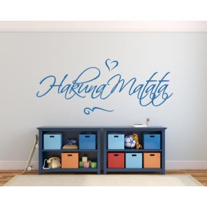 Personalisiertes Wandtattoo Fürs Kinderzimmer – Rakete & Sterne Mit Namen, Ozeanblau, 80x40 Cm