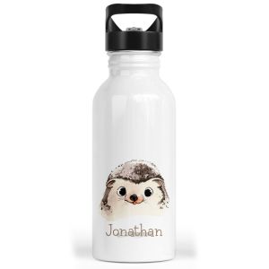 Mnsruu Dschungel-Tiere Edelstahl-Trinkflasche – 600 Ml, Isoliert, Mit Strohhalm, Für Kinder & Erwachsene