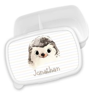 Tiger Lunchbox Mit Namensdruck – Brotdose Für Kinder, Mit Separatem Fach, Spülmaschinengeeignet