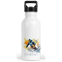 Ling Edelstahl-Trinkflasche Für Kinder – 500 Ml, Doppelwandig Isoliert, Mit Strohhalm & Sportdeckel