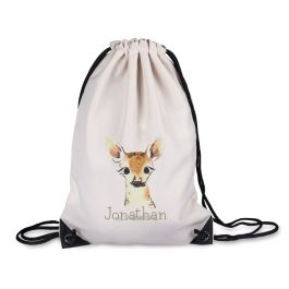 Yuhu.kids Kinderrucksack Kinder Turnbeutel Sportbeutel Schuhbeutel, Motiv Fußball