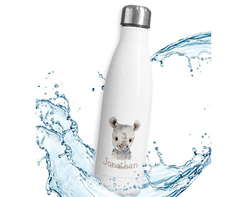 Personalisiere Edelstahl-Trinkflasche Mit Namen – 350 Ml Oder 750 Ml, Doppelwandig Isoliert