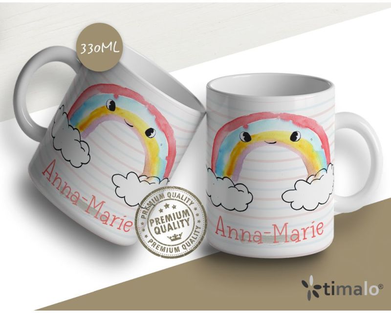 timalo® Kindertasse mit Namen bedrucken lassen