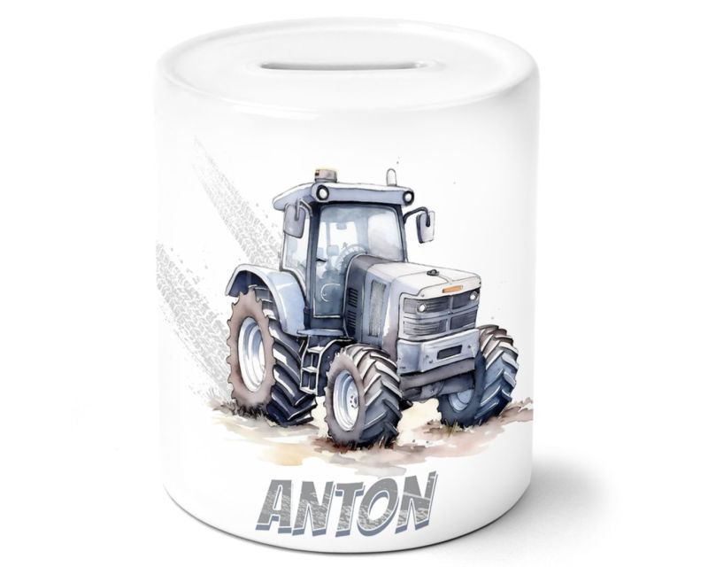 timalo® Coole Spardose personalisiert mit Namen | Personalisierbares Geschenk Sparschwein für Kinder Geschenkidee