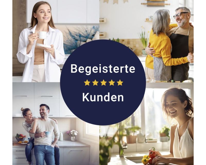 Murando Spritzschutz Glas 60x60 Cm Für Die Küche - Motiv Blumen Pusteblume, Abwaschbar & Als Memoboard Nutzbar